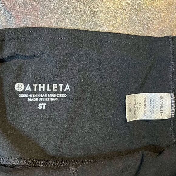 Athleta Color Block Chakra Leggings Size ST - Picture 6 of 14